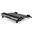 Universal Laptop Stand Notebook Holder Cooling Pad USB Fans 9 inch to 17 inch L01 for Apple MacBook Air 13 inch Black