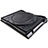 Universal Laptop Stand Notebook Holder Cooling Pad USB Fans 9 inch to 17 inch L05 for Huawei Honor MagicBook 14 Black