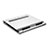 Universal Laptop Stand Notebook Holder K01 for Apple MacBook Air 13 inch (2020) Silver