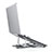 Universal Laptop Stand Notebook Holder K03 for Apple MacBook Air 11 inch Silver