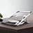 Universal Laptop Stand Notebook Holder K03 for Apple MacBook Air 11 inch Silver