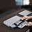 Universal Laptop Stand Notebook Holder K03 for Apple MacBook Air 11 inch Silver