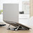 Universal Laptop Stand Notebook Holder K04 for Huawei Honor MagicBook 14 Silver