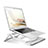 Universal Laptop Stand Notebook Holder S03 for Apple MacBook Air 13 inch Silver