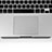 Universal Laptop Stand Notebook Holder S05 for Apple MacBook Pro 15 inch Silver