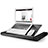 Universal Laptop Stand Notebook Holder S06 for Apple MacBook Pro 15 inch Black