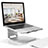 Universal Laptop Stand Notebook Holder S07 for Apple MacBook Pro 15 inch Silver