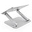 Universal Laptop Stand Notebook Holder S08 for Apple MacBook Air 13 inch (2020) Silver