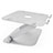 Universal Laptop Stand Notebook Holder S08 for Apple MacBook Air 13 inch (2020) Silver