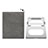 Universal Laptop Stand Notebook Holder S10 for Apple MacBook 12 inch Silver