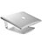 Universal Laptop Stand Notebook Holder S16 for Apple MacBook Pro 13 inch (2020) Silver