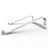 Universal Laptop Stand Notebook Holder T03 for Huawei MateBook 13 (2020) Silver
