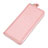 Universal Lichee Pattern Leather Wristlet Wallet Handbag Case Pink