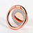 Universal Mobile Phone Magnetic Finger Ring Stand Holder Z15 Rose Gold