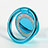 Universal Mobile Phone Magnetic Finger Ring Stand Holder Z15 Sky Blue