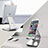 Universal Mobile Phone Stand Smartphone Holder for Desk Silver