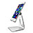 Universal Mobile Phone Stand Smartphone Holder for Desk T06 Silver