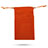 Universal Sleeve Velvet Bag Slip Pouch Tow Pocket Orange