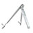 Universal Tablet Stand Mount Holder for Apple iPad 2 Silver