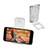 Universal Tablet Stand Mount Holder T22 for Apple iPad Mini Clear