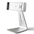 Universal Tablet Stand Mount Holder T24 for Apple iPad 10.2 (2019) Silver