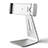 Universal Tablet Stand Mount Holder T24 for Apple iPad Mini 6 Silver