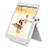 Universal Tablet Stand Mount Holder T28 for Apple iPad 10.9 2022 White