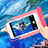 Universal Waterproof Case Dry Bag Underwater Shell W03 Pink