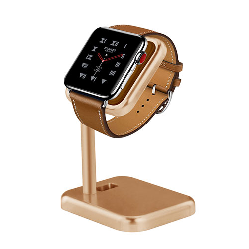 Charger Stand Holder Charging Docking Station for Apple iWatch 2 38mm Gold