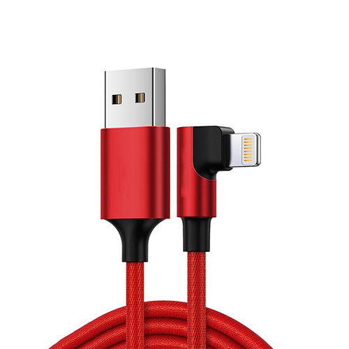 Charger USB Data Cable Charging Cord C10 for Apple iPhone 6S Plus Red