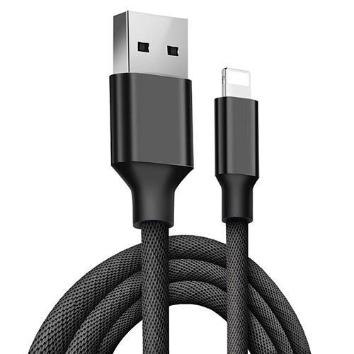 Charger USB Data Cable Charging Cord D06 for Apple New iPad Pro 9.7 (2017) Black