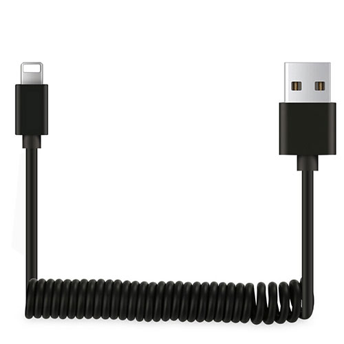 Charger USB Data Cable Charging Cord D08 for Apple New iPad 9.7 (2017) Black