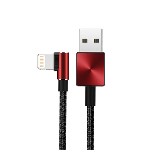 Charger USB Data Cable Charging Cord D19 for Apple iPad 2 Red