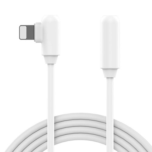 Charger USB Data Cable Charging Cord D22 for Apple iPhone Xs Max White