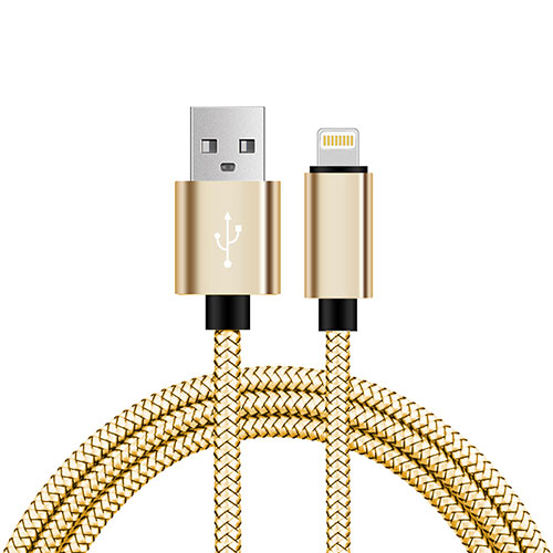 Charger USB Data Cable Charging Cord L07 for Apple iPad Air 10.9 (2020) Gold