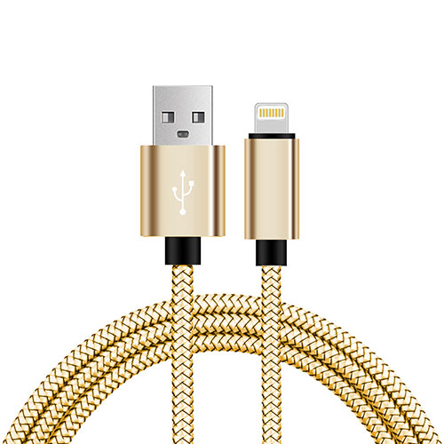 Charger USB Data Cable Charging Cord L07 for Apple iPad Mini 4 Gold