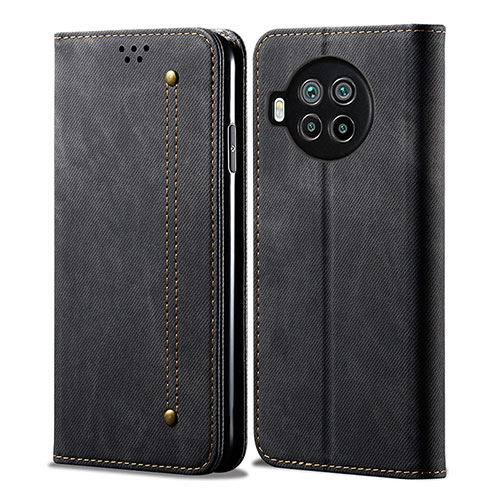 Cloth Case Stands Flip Cover B01S for Xiaomi Mi 10i 5G Black