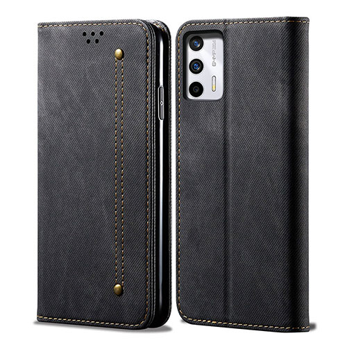 Cloth Case Stands Flip Cover for Realme GT Neo 5G Black