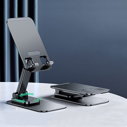 Flexible Tablet Stand Mount Holder Universal F02 for Apple iPad 10.2 (2019) Black