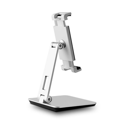 Flexible Tablet Stand Mount Holder Universal K06 for Samsung Galaxy Tab S 10.5 SM-T800 Silver