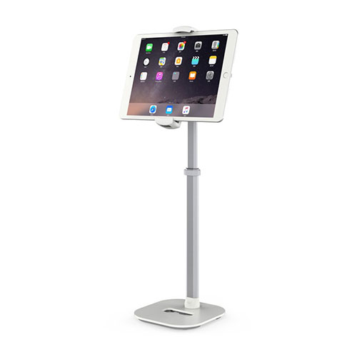 Flexible Tablet Stand Mount Holder Universal K09 for Apple iPad 4 White