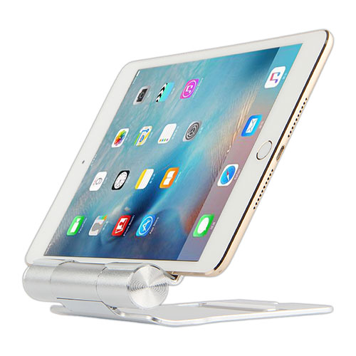 Flexible Tablet Stand Mount Holder Universal K14 for Apple iPad 10.2 (2020) Silver