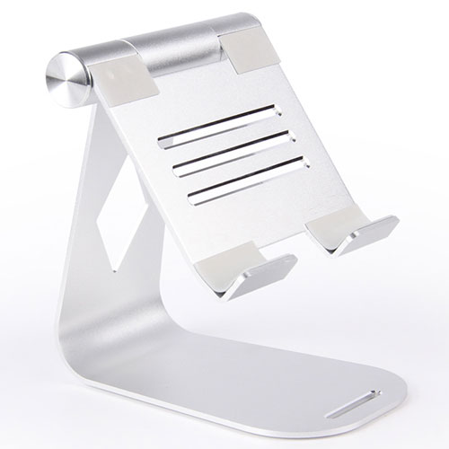 Flexible Tablet Stand Mount Holder Universal K25 for Apple iPad Mini 6 Silver