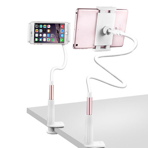 Flexible Tablet Stand Mount Holder Universal T33 for Apple iPad Pro 12.9 (2017) Rose Gold