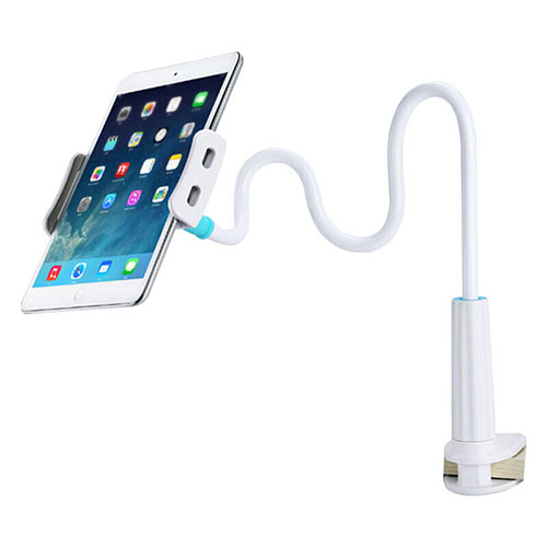 Flexible Tablet Stand Mount Holder Universal T39 for Samsung Galaxy Tab S 10.5 SM-T800 White