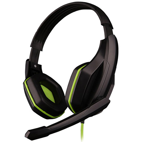 Foldable Sports Stereo Earphone Headset H51 Green