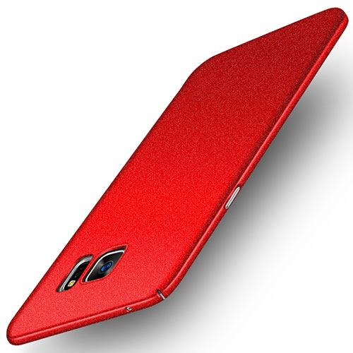 Hard Rigid Plastic Case Quicksand Cover for Samsung Galaxy Note 5 N9200 N920 N920F Red