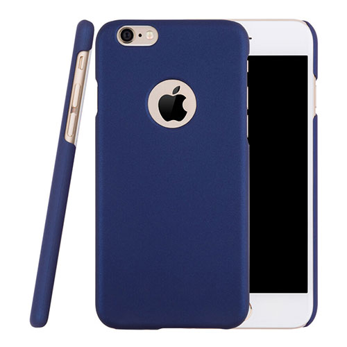 Hard Rigid Plastic Matte Finish Back Cover for Apple iPhone 6 Plus Blue