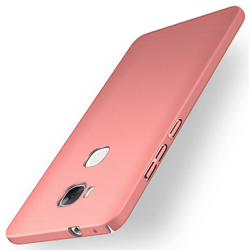 Hard Rigid Plastic Matte Finish Back Cover M01 for Huawei Honor 5X Rose Gold