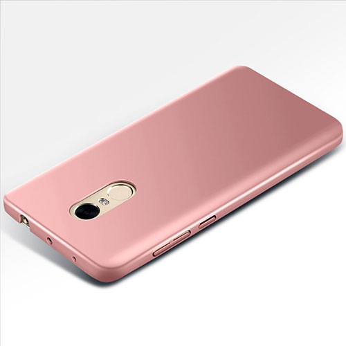 Hard Rigid Plastic Matte Finish Back Cover M01 for Xiaomi Redmi Note 4 Rose Gold